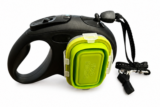 The DogWorthy Leash - Black and Green