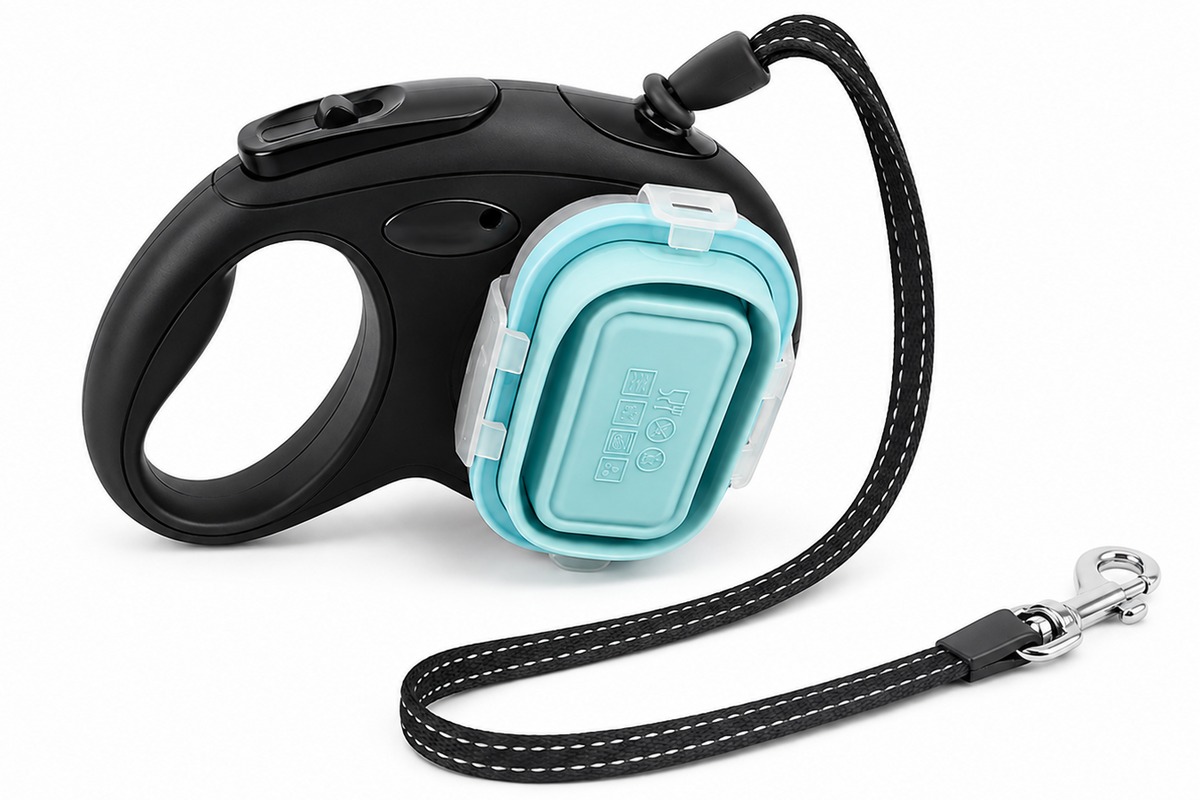 The DogWorthy Leash - Black and Blue