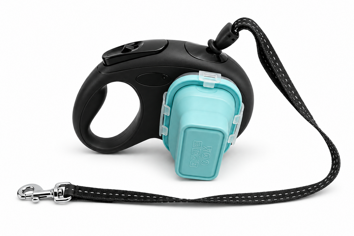The DogWorthy Leash - Black and Blue